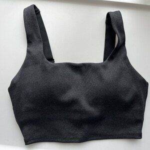 GapFit XS Sports Bra NWOT Dark Grey